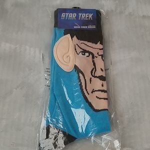 Star Trek Spock Socks Men's Crew